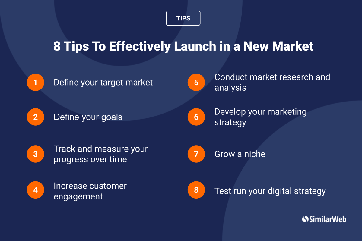 8 Tips To Effectively Launch in a New Market