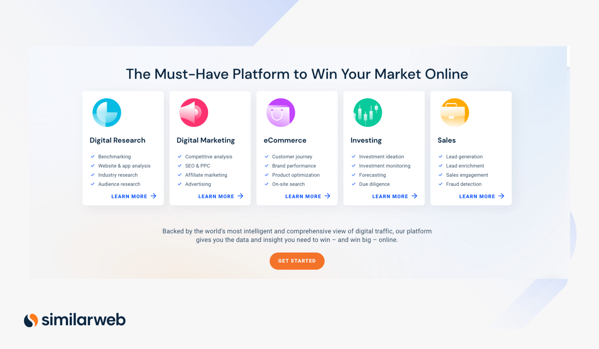 Similarweb домашняя страница