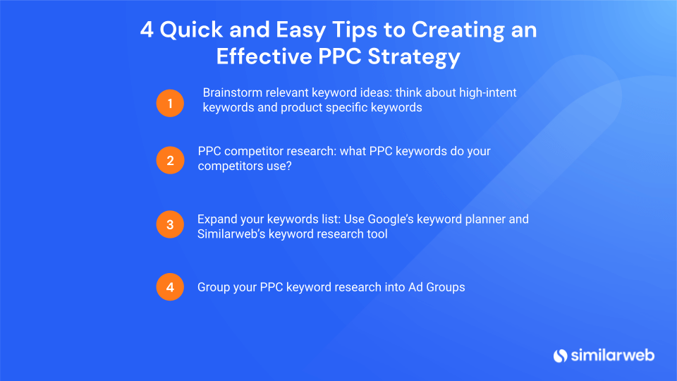 PPC keyword research: tips and tricks