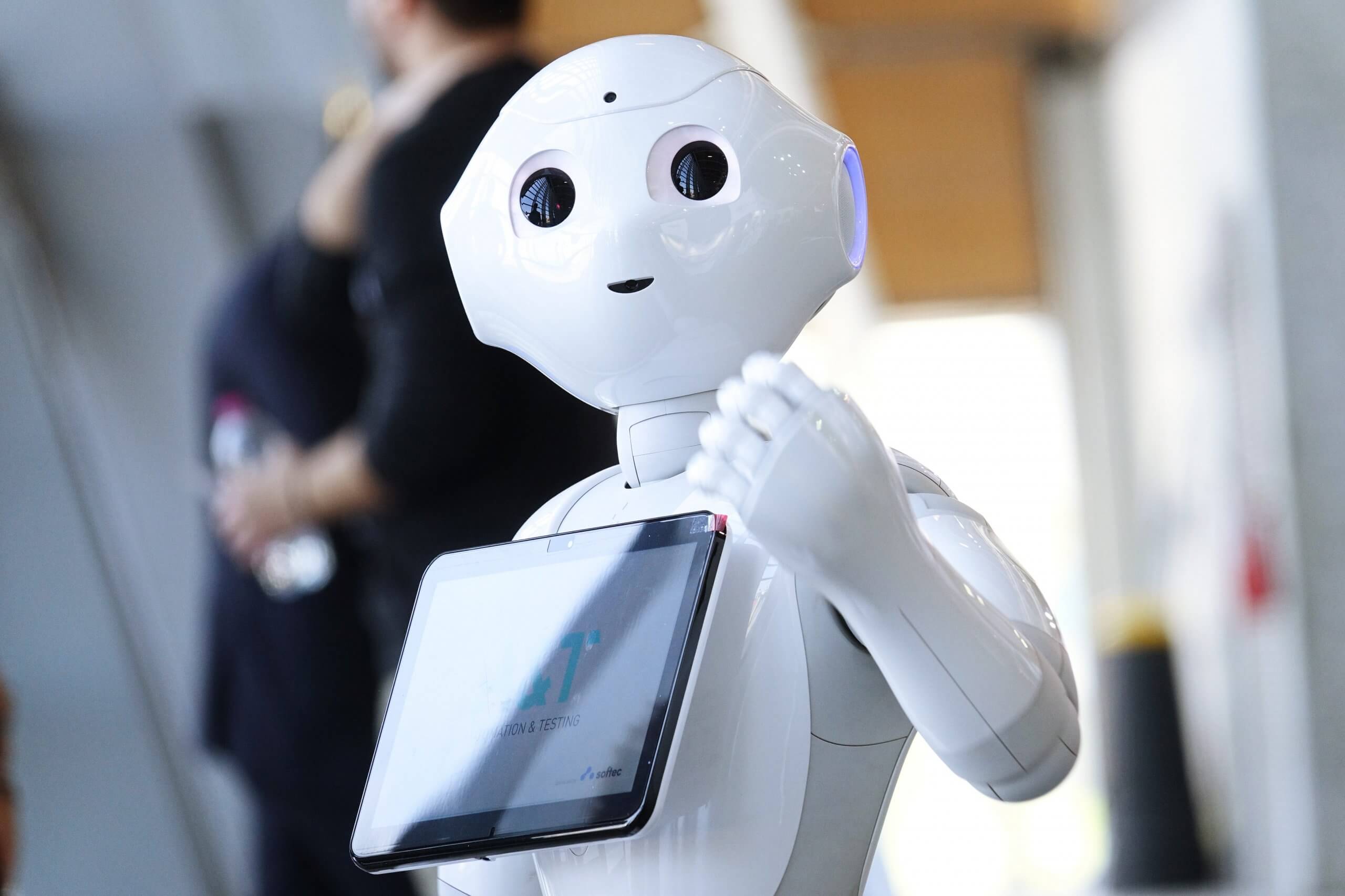 Robot representing Content AI for Content Trends