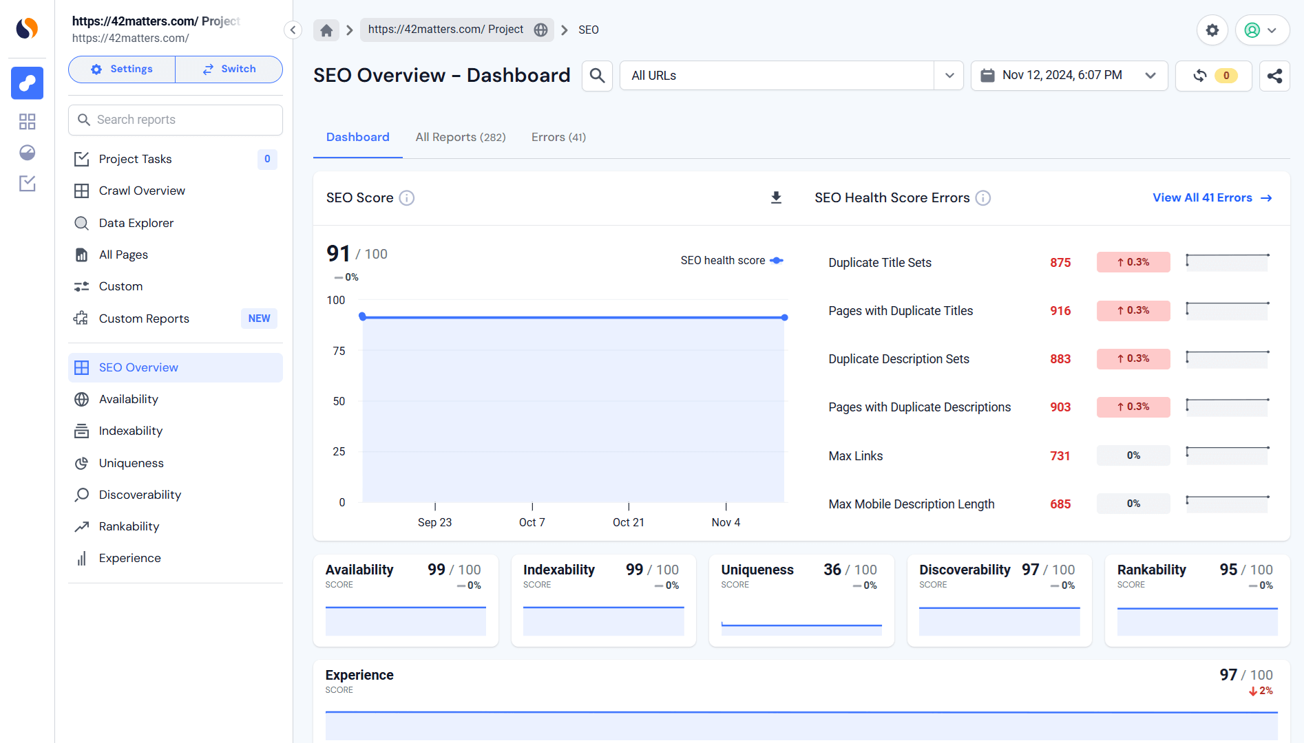Conduct a technical SEO audit