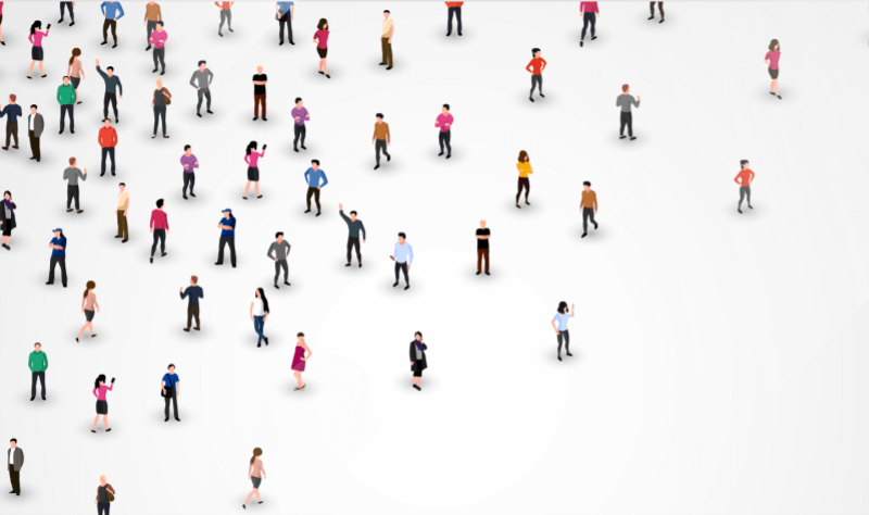 different audiences online