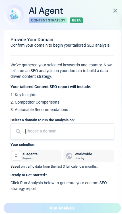 SEO Strategist AI Agent