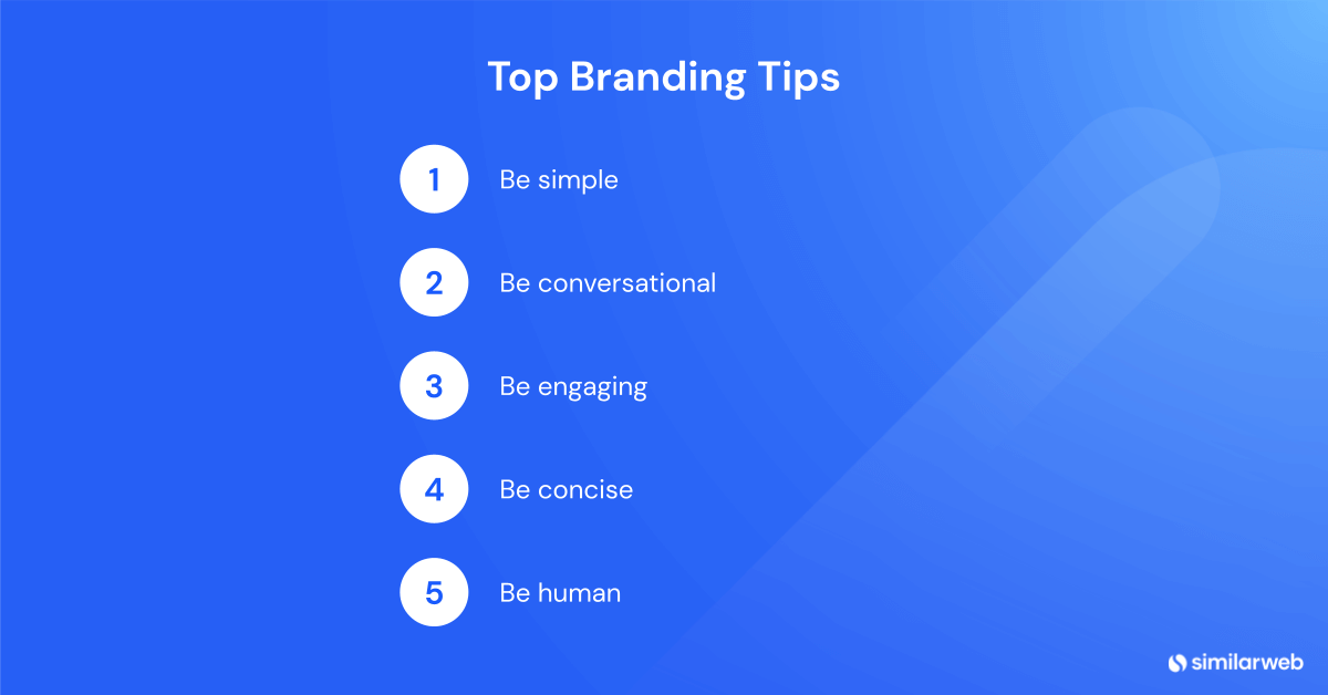 Top 5 branding tips