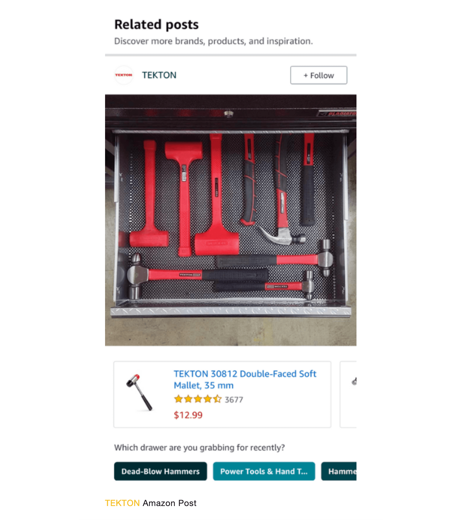 Tekton post example