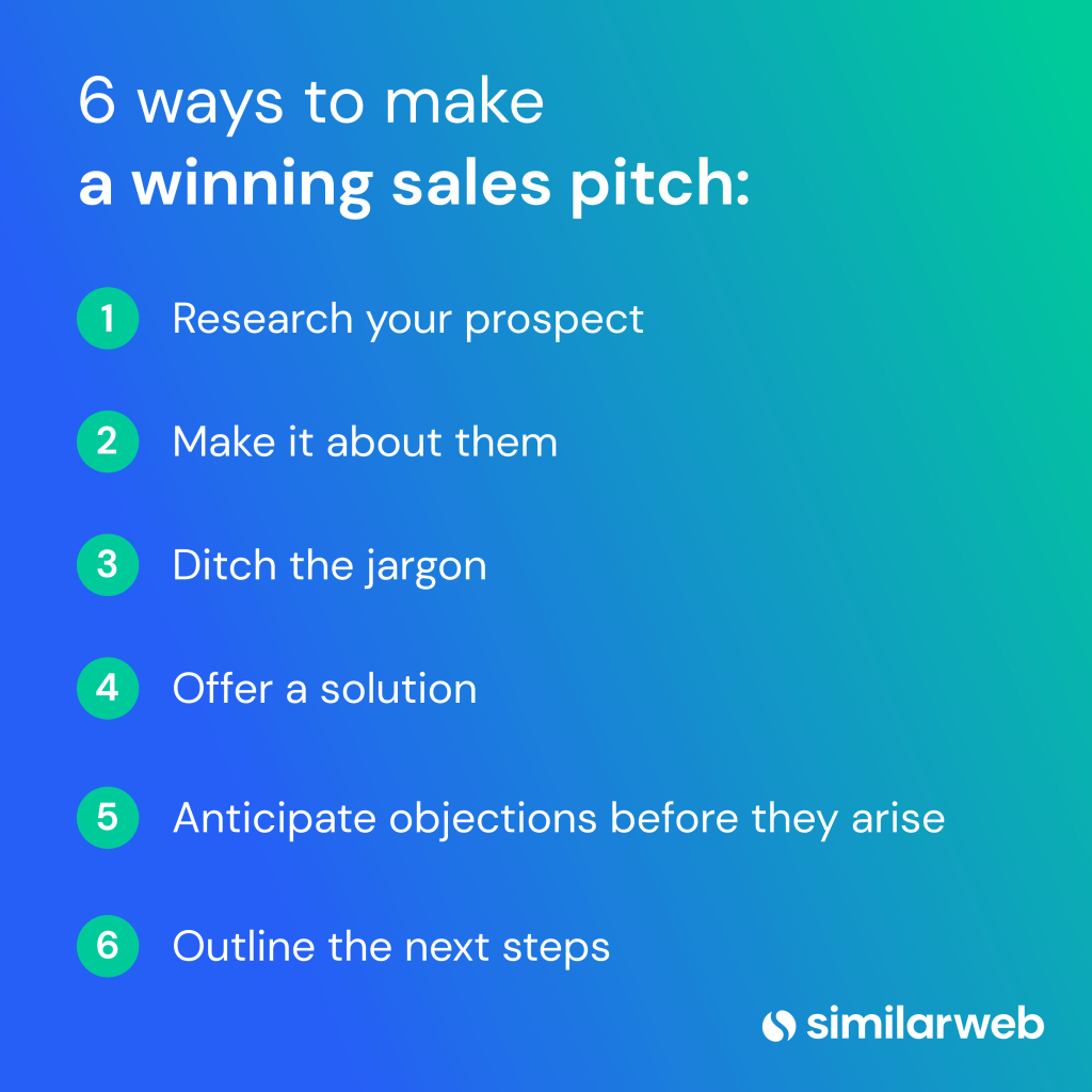 6 ways to make a winning sales pitch