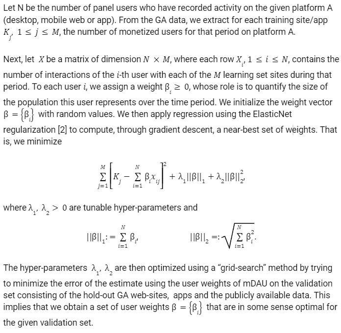 Twitter research equations