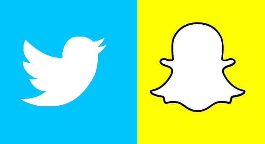 snapchat vs Twitter