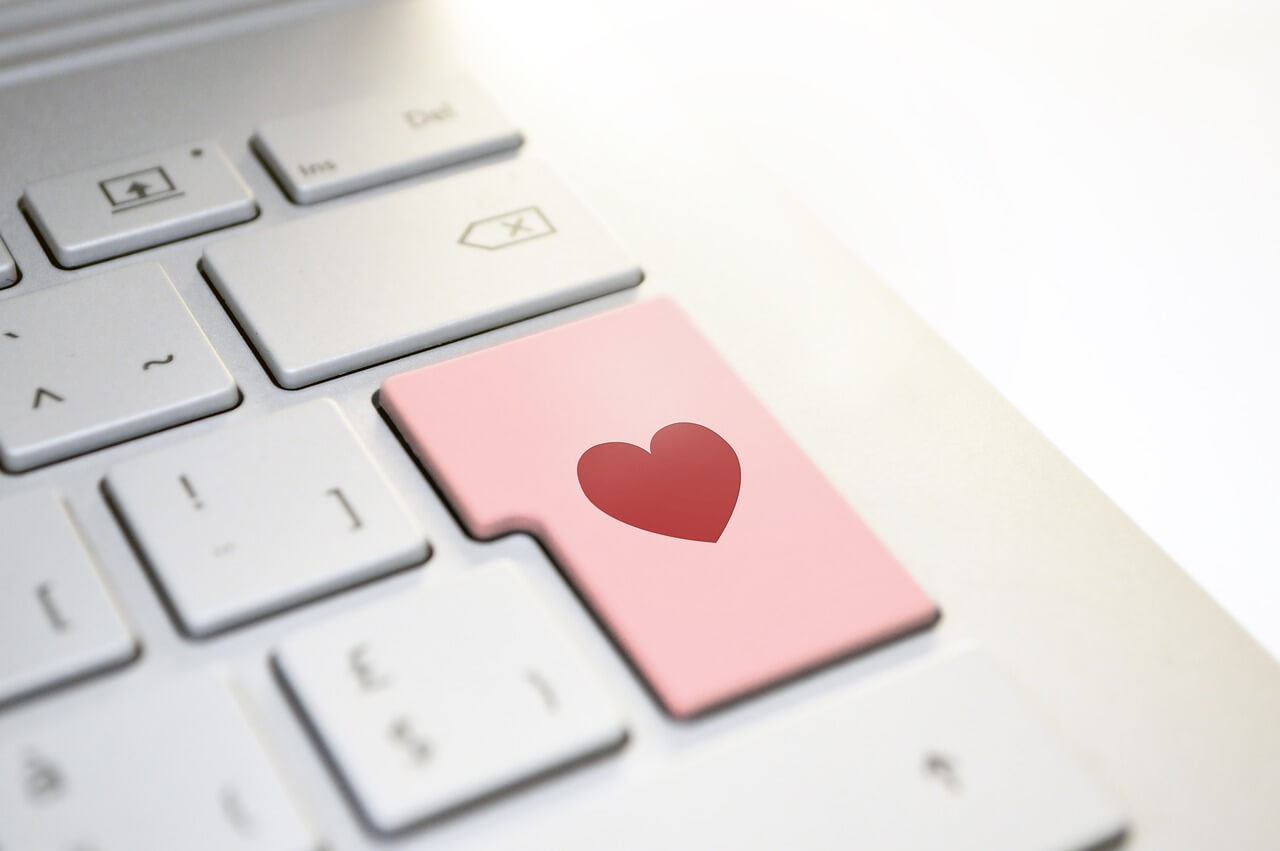 online dating heart