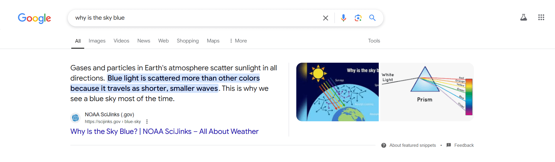 Featured snippets
