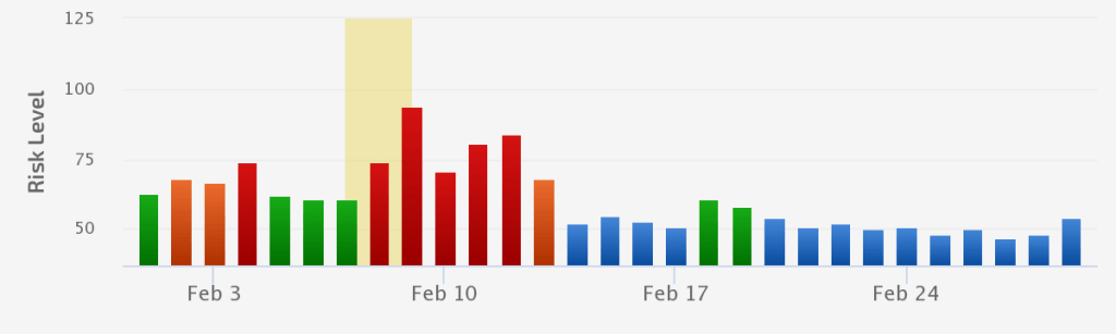 Rank Reversal Pervasive in February Update