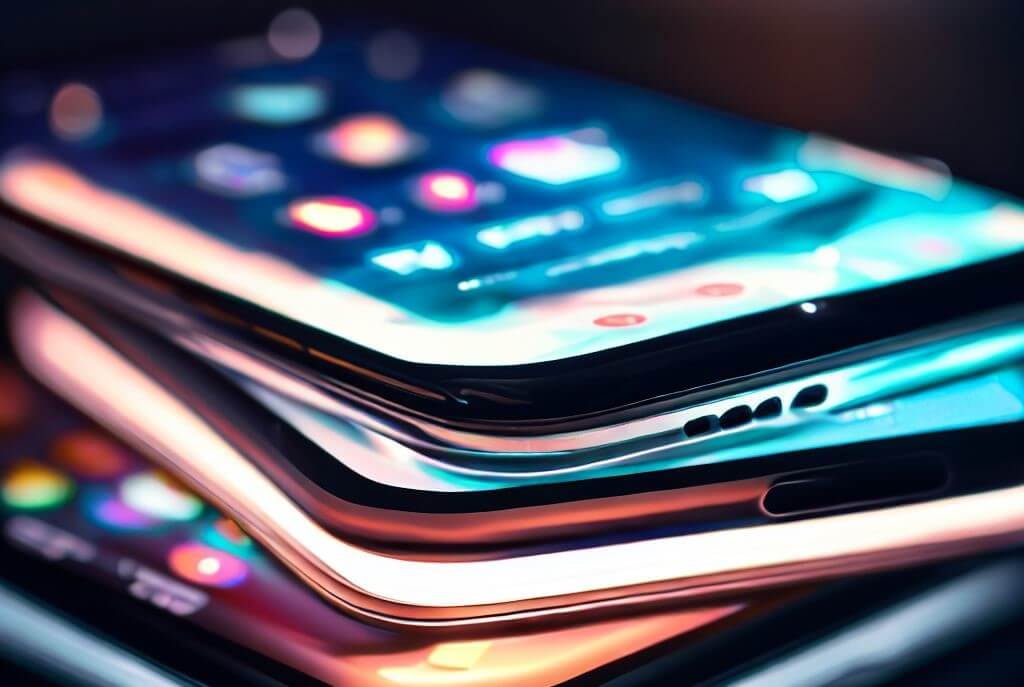 stack of apps