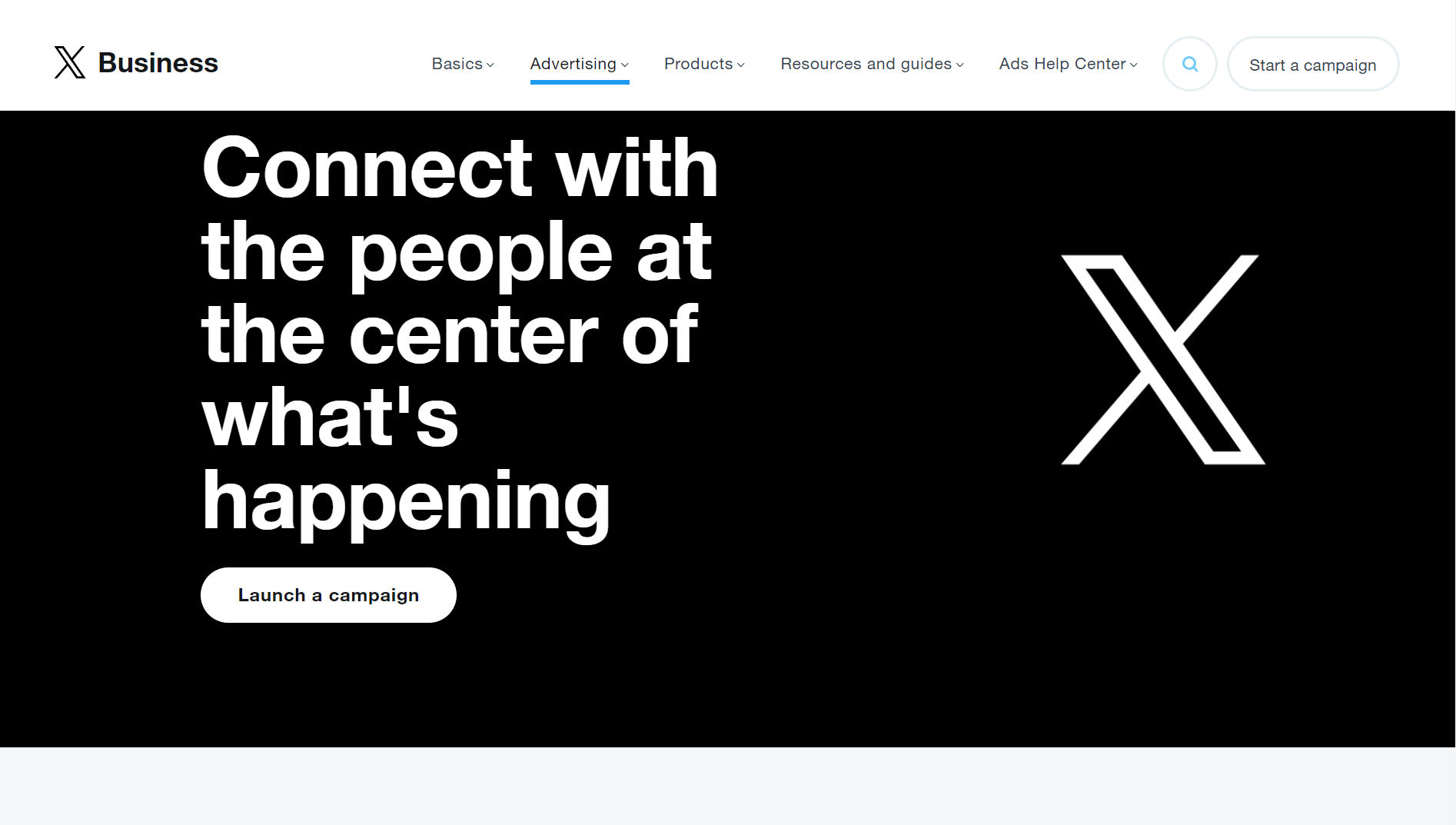 X Ad portal