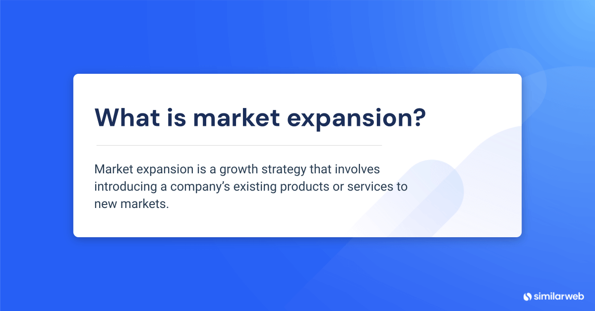 market expansion definition