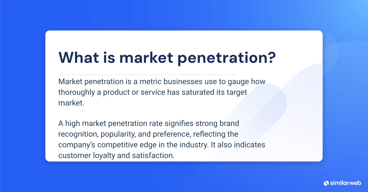 what is market penetration