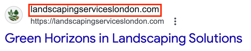 Example for a keyword domain