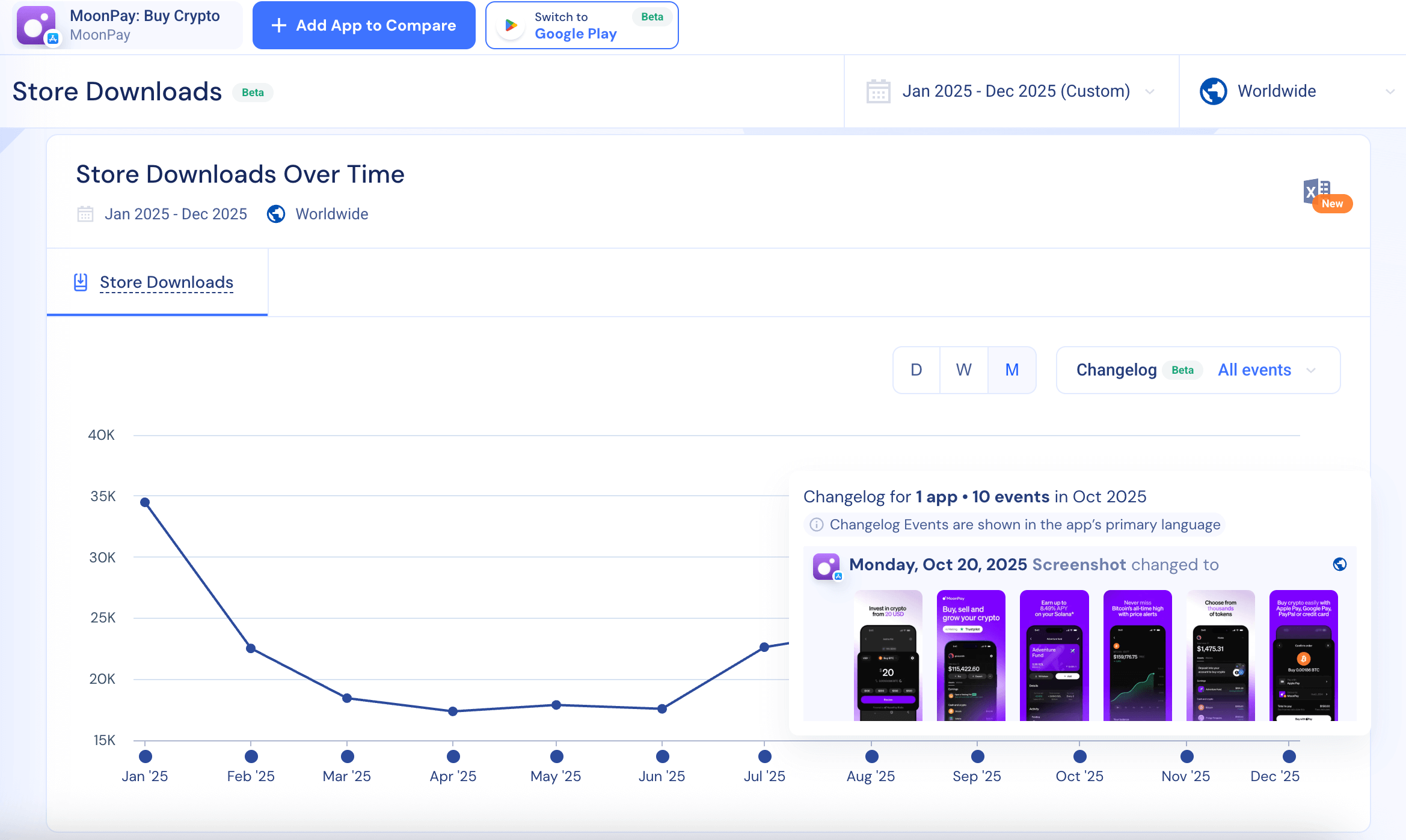 Changelog Moonpay