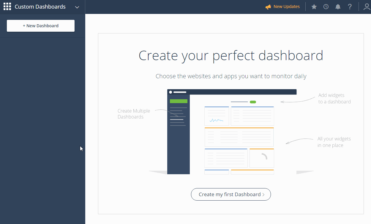 custom-dashboards example