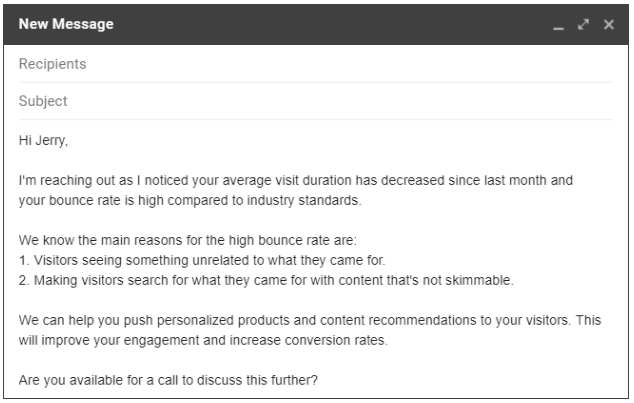 Email Example