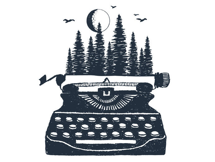 Forest Typewriter