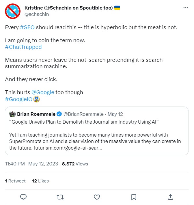SEO AI tweet