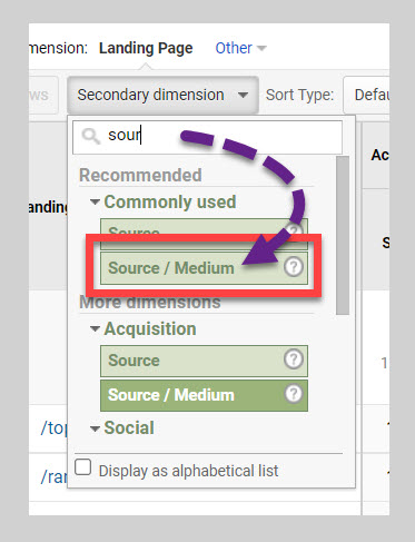 sources filter