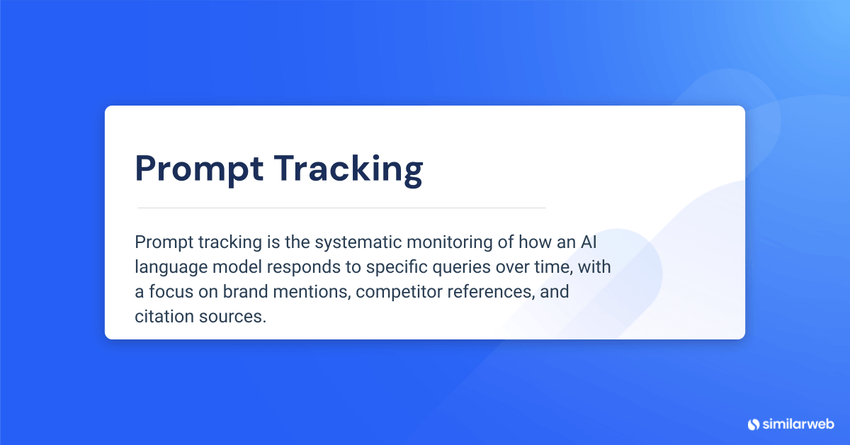 prompt tracking definition